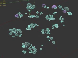 small stones 96 3D Model