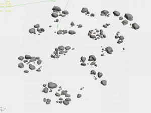 small stones 96 3D Model
