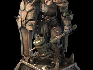 evil creator - stone - advanced death knight 05 3D 모델