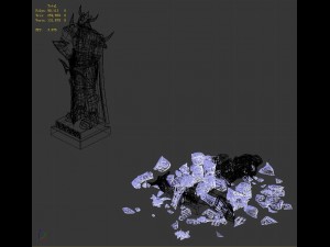 wicked creator - guardian statue 01 Model 3D