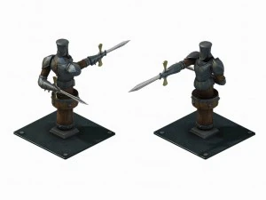 दुष्ट रचनाकार - प्रशिक्षण डमी 3D मॉडल