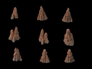 chennai - cliff 03 3D Model