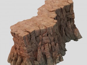sennard - cliffs 04 Modèle 3D
