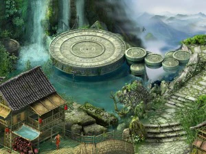 nouveau village - point de naissance Modèle 3D