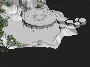 new village - birth point 3Dモデル
