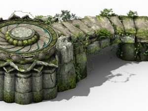 new village - birth point -1 Modello 3D