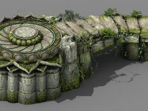 new village - birth point -1 Modello 3D