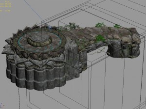 new village - birth point -1 Modello 3D