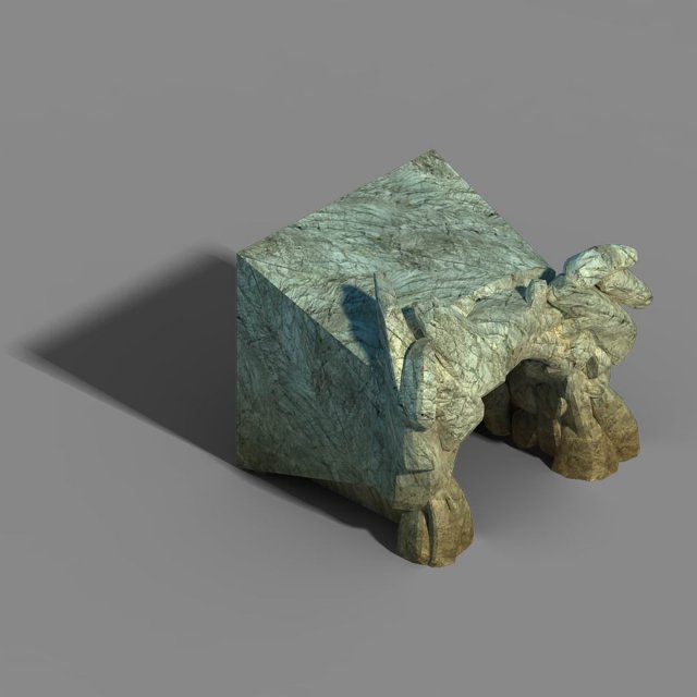 new village - cave -01 3D Model .c4d .max .obj .3ds .fbx .stl .blend 