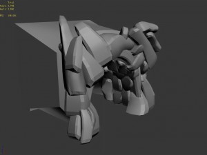 new village - cave -01 3D Model