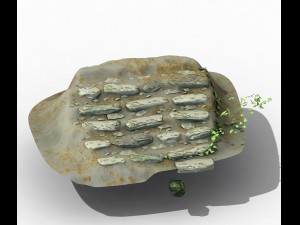 new village - stone steps 04 Modelo 3D