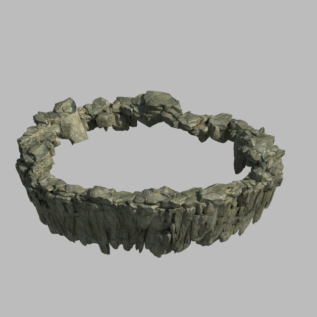 xinshoucun cliffs 1 Modèle 3D .c4d .max .obj .3ds .fbx .stl .blend