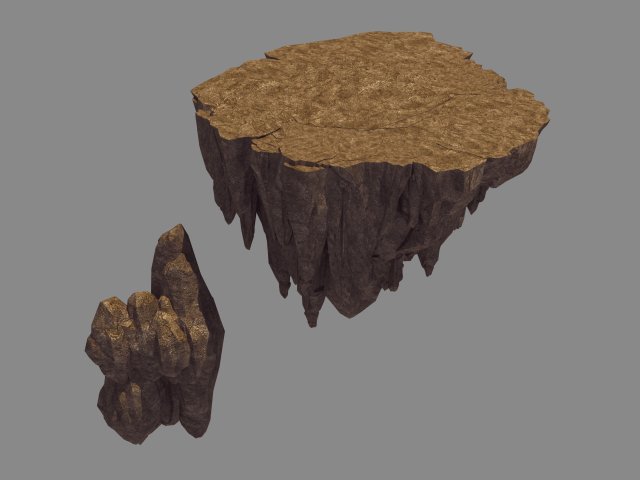 heavenly gate - rock 97 Modelo 3D .c4d .max .obj .3ds .fbx .stl .blend 