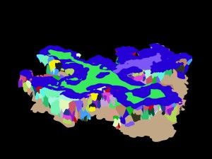 deep in the snow mountains - rocks 0363 Modelo 3D