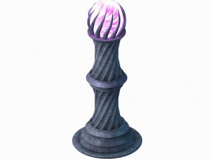 blood master - crystal ball 01 3D मॉडल