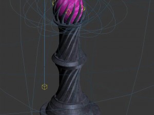blood master - crystal ball 01 3D मॉडल