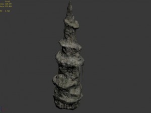 rock - caves - magma Model 3D