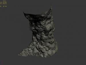 rock - caves - magma Model 3D