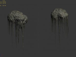 rock - caves - magma Model 3D