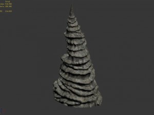 rock - caves - magma Model 3D