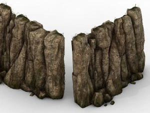 brutal tribe - mountain 01 3D Model