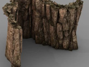 brutal tribes - mountain 03 3D Model