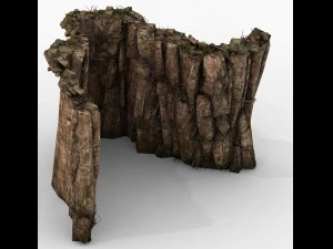 brutal tribes - mountain 03 3D Model