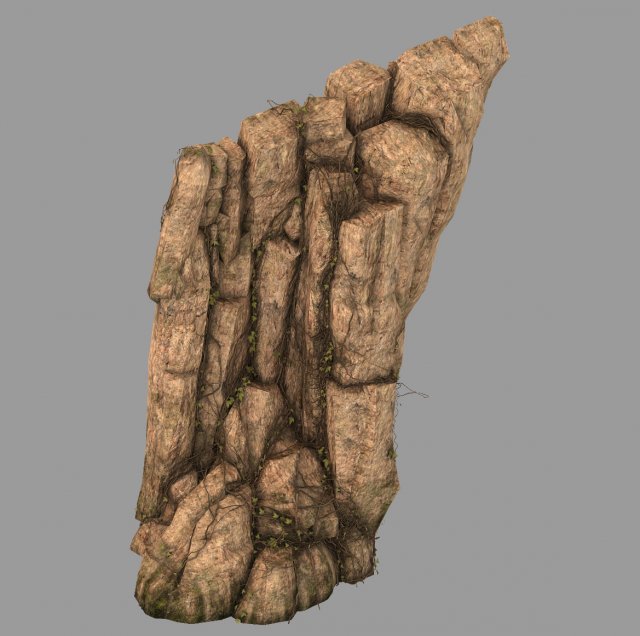 brutal tribe - mountain 23 3D Model .c4d .max .obj .3ds .fbx .stl .blend 