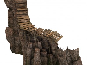 brutal tribal - mountain plank road 3D Модель