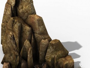 brutal tribal - stone group 3D Model