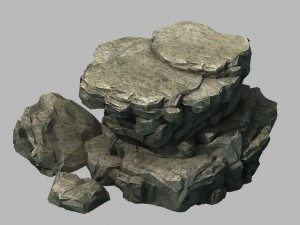 wild - rock 1103 3D 模型