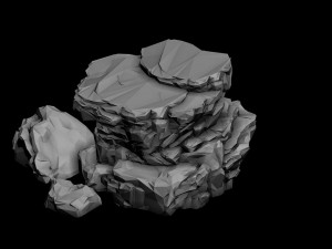 wild - rock 1103 3D Модель