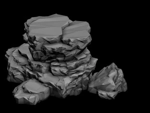 wild - rock 1104 3D Model