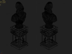 warriors area - sculpture 03 3D 모델