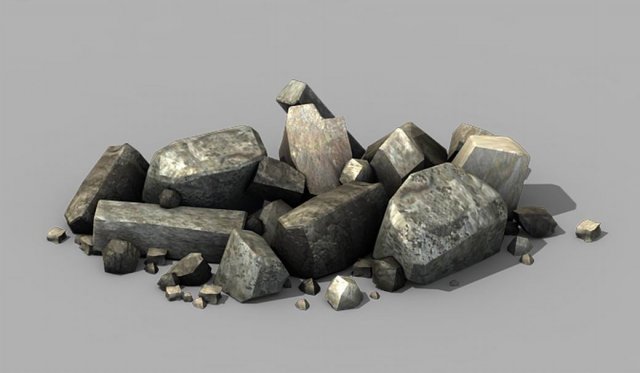 war corps - stone 01 3Dモデル .c4d .max .obj .3ds .fbx .stl .blend 