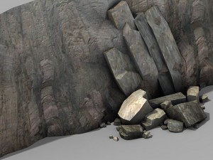 war corps - stone 01 3Dモデル
