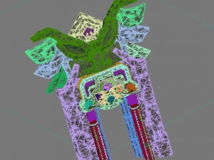 ridiculous mountain - glacial shihmen 3Dモデル