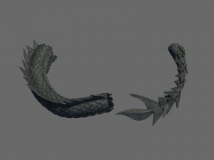 rocking mountain - stone - long body 01 3D मॉडल