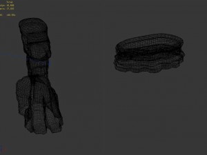 stalactites - stone columns 01 Modello 3D