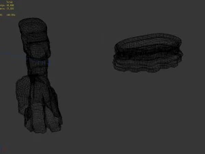 stalactites - stone columns 01 3D Model