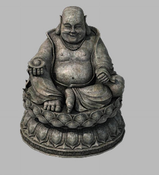 religion - statues - buddha 3D 모델 .c4d .max .obj .3ds .fbx .stl .blend 