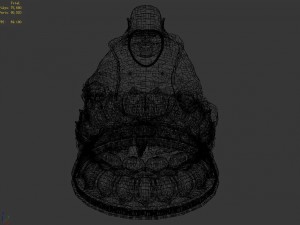 religion - statues - buddha 3D 모델