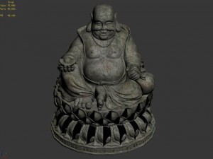 religion - statues - buddha 3D 모델