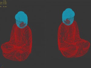 religion - statues - buddha 2 Model 3D