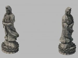 religie - beelden - guanyin 3D Model