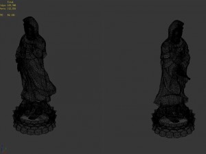 religion - statues - guanyin 3D 模型