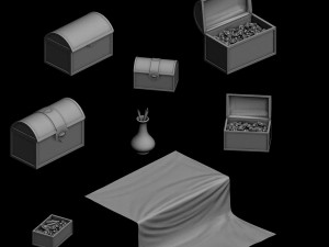 forging - ingot - treasure 3D 모델