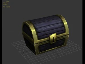 kabus k&ouml;rfezi - hazine sandığı 3D Model