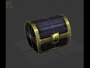 nightmare bay - treasure chest 3D 模型