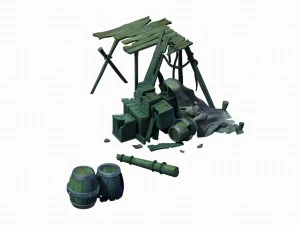 ナイトメア湾 - 瓦礫の山 02 3Dモデル